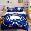 Buffalo Logo Blue Bedding Set Bedding Duvet Cover Set Duvet Cover Pillowcases (1 * Duvet Cover 2 * Pillowcases, without duvet insert)