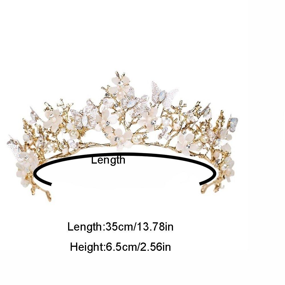 Luxus Kristall Braut Diademe Funkelnde Königin Prinzessin Krone Abschlussball Diadem Braut Hochzeit