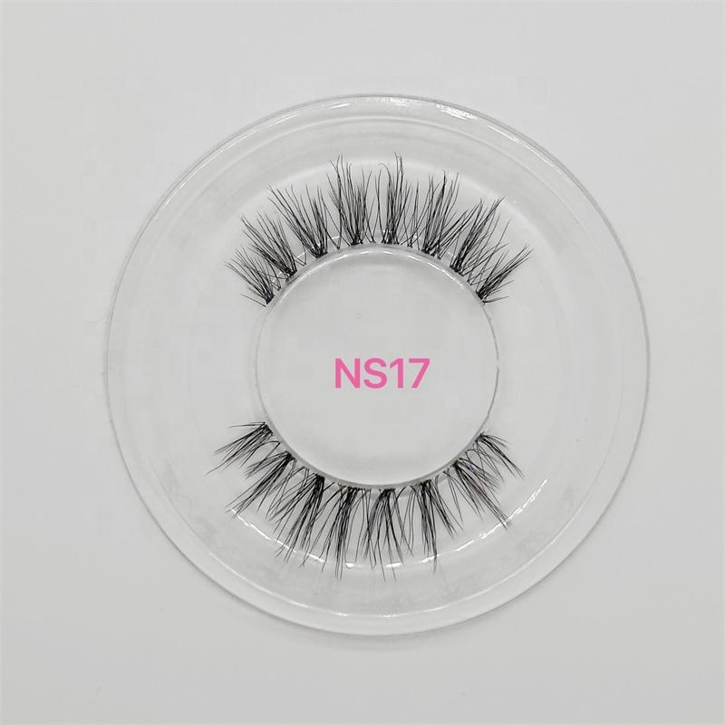 Comfortable Thin Lash Band Synthetic Hair Handmade Full Strip Cruelty-Free Eyelashes Custom Lashes Accessories