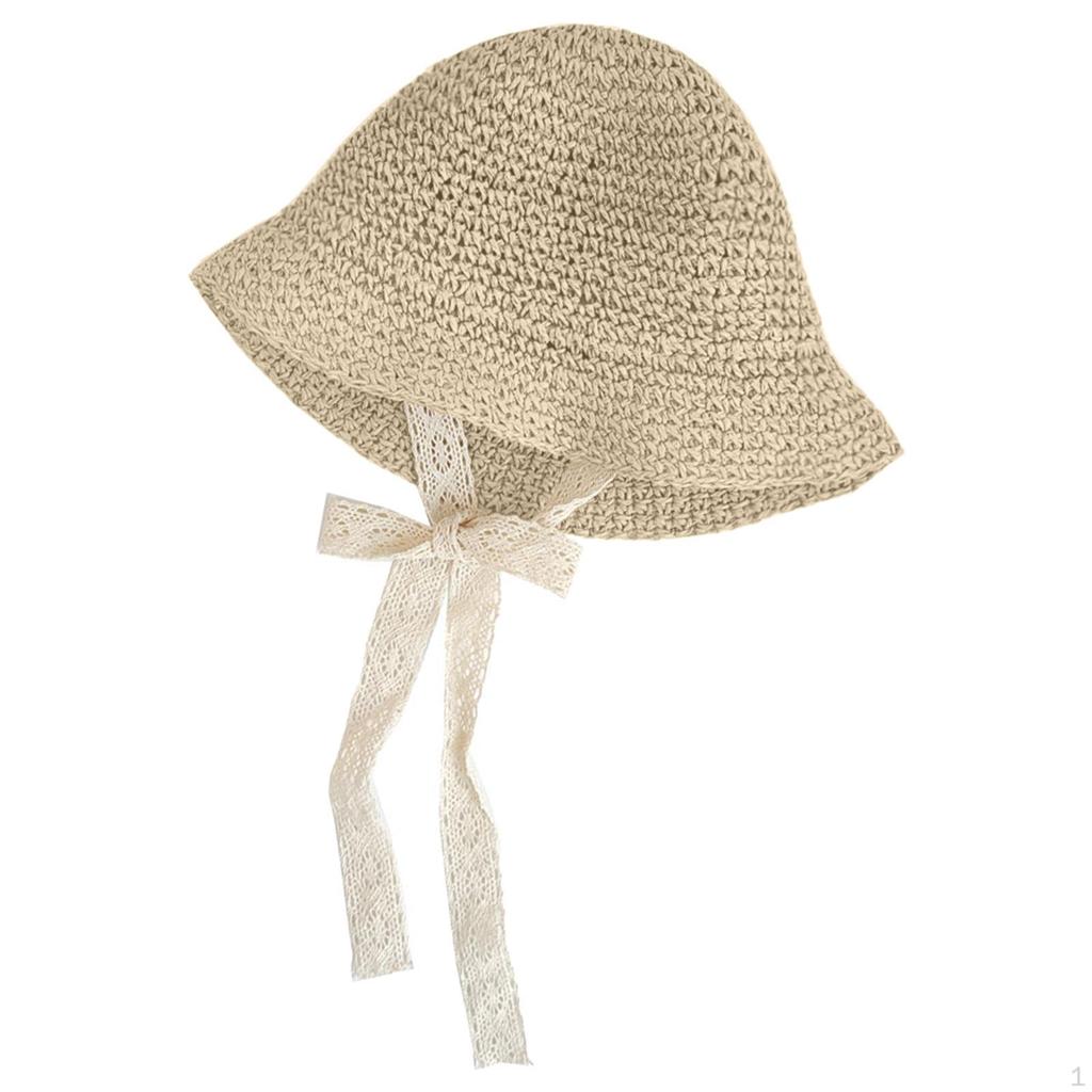 For Little Girl, Wide Brim Beach Hat