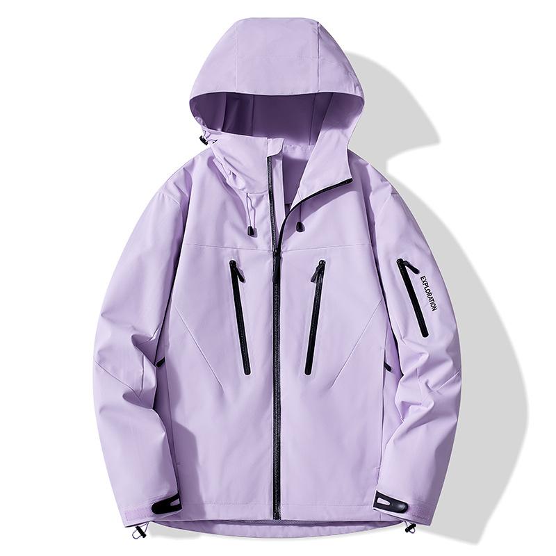 New Spring and Autumn Style Men and Women's Same Waterproof Windproof Jacket Women's Outdoor Jacket