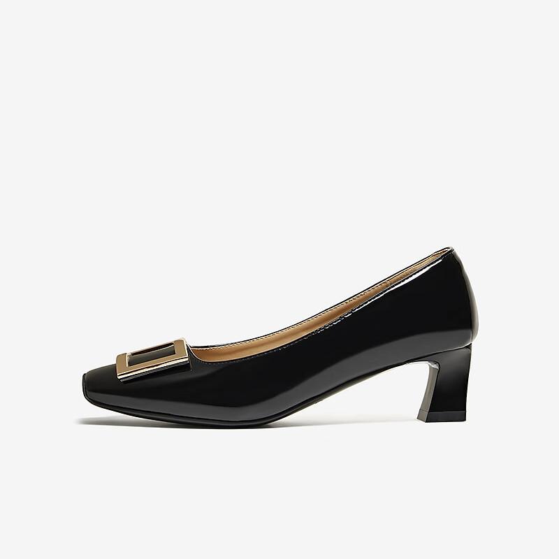 BASTO Simple Metal Buckle Commuter Chunky