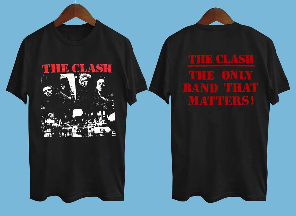 

The Clash The Only Band That Matter Black All Size SOFT STYLE SHIRT S17 Unisex T-Shirt XXXXL