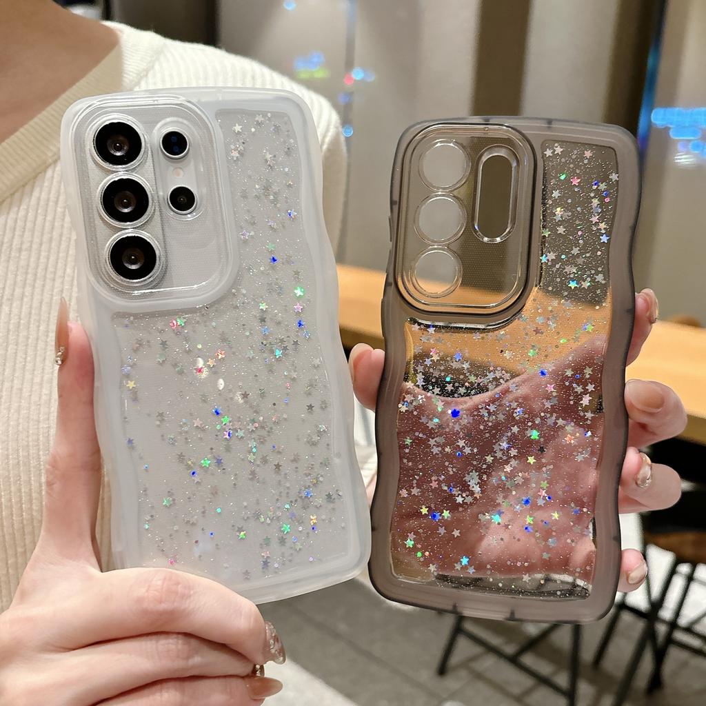 Epoxy glitter is suitable for Samsung S26U mobile phone case S24U/S23FE fashion women's A56/A24A15