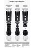 Portable Dual-Use Capsule Coffee Machine with Wireless Electric Heating