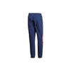 Adidas Originals Trefoil Rainbow Colorblock Striped Small Logo Track Tapered Cuff Pants Men Bottoms Navy GD6036
