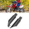 Gabel Schutz Abdeckung Schwarz ABS Stoßdämpfend Ersatz für CRF50 XR50 Pit Dirt Bike