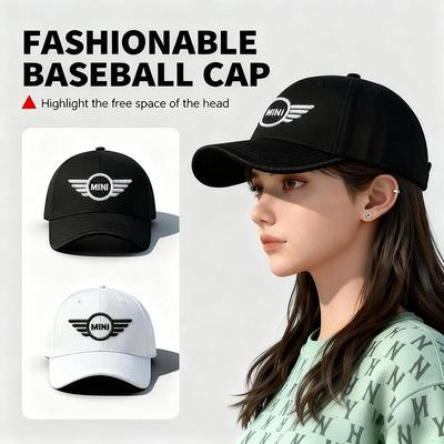 Car Logo Adjustable Baseball Hat Outdoor Duck Tongue Cap For MINI WORKS One Cooper JCW R60 R59 R58 R57 R56 R55 R53 R52 F55 F56
