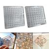 36/64/100 Shells Acrylic Clear Magnetic Storage Box Seashell Display Showcase Mini Jewelry Display Case Organizer
