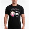 Two Personalities Tshirt Summer Casual Cotton Tee Oversized Streetwear Tops Vintage Graphic Print Loose Fit Short Sleeve