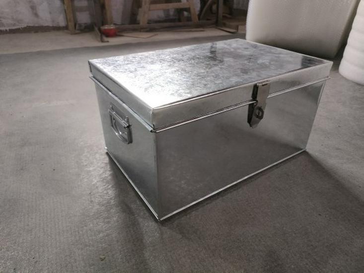 Galvanized White Iron Lockable Tool and Storage Box