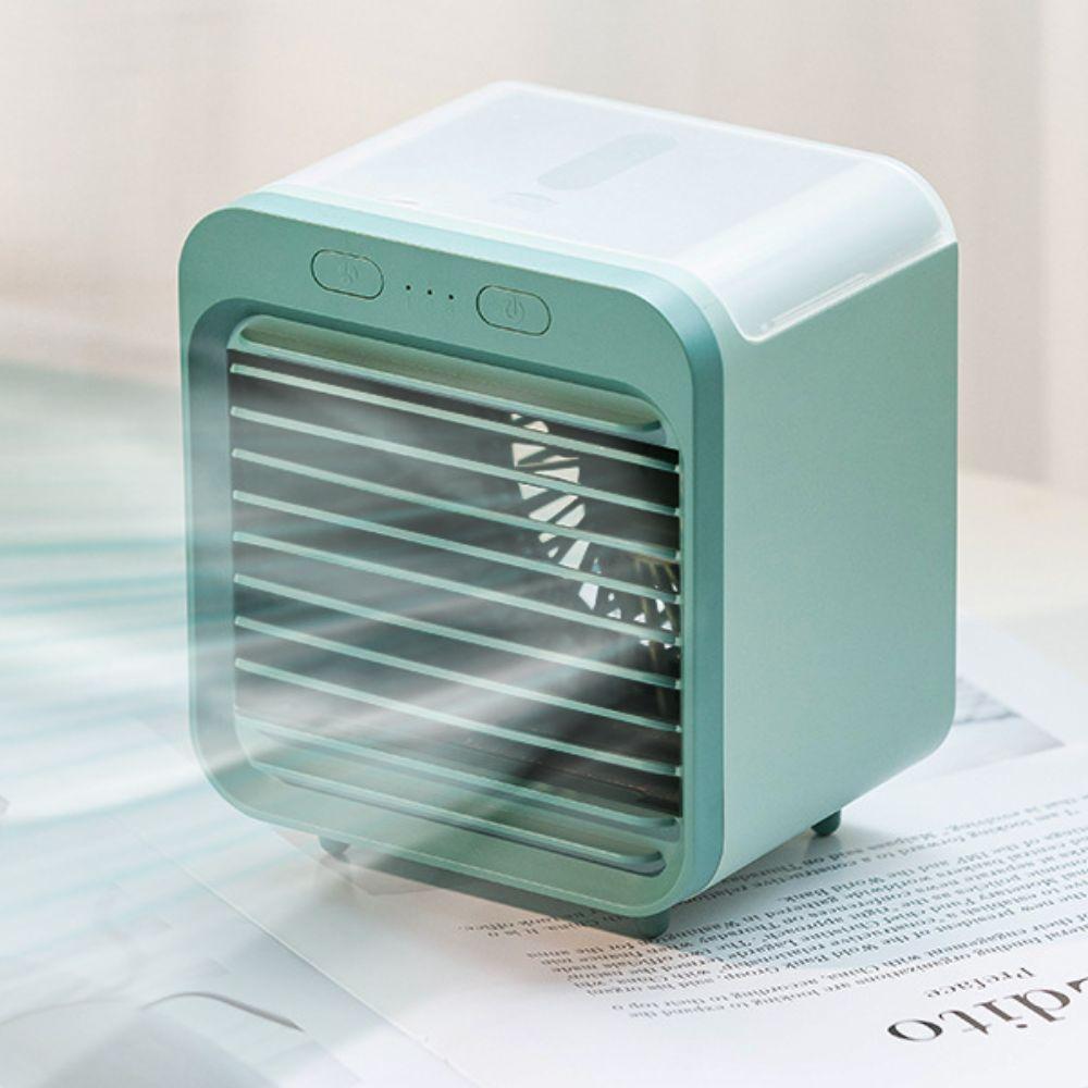 Mist Spray Cooling Fan Low Noise Desktop Fan Durable Portable Misting Fan  Personal Cooling