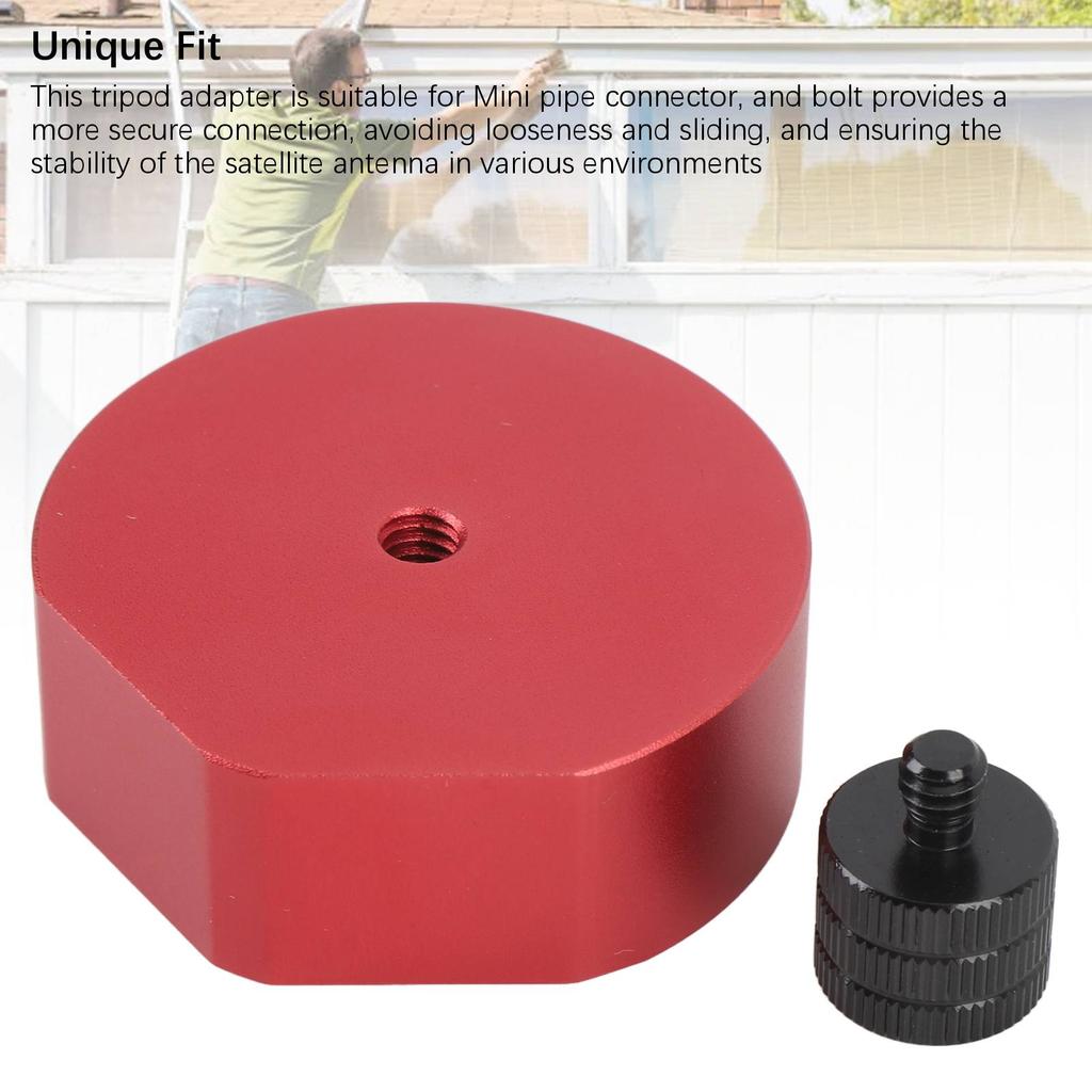 Tripod Adapter 1 4in 20 3 8in 16 Thread Aluminum Alloy Mount Adapter for Mini Pipe Connector Support Fixing Clamp