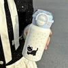 New Insulated Cup Girl Children Straw Cup 304 Stainless Steel Portable Large Capacity Cute Water Bottle Student Specific Gift
