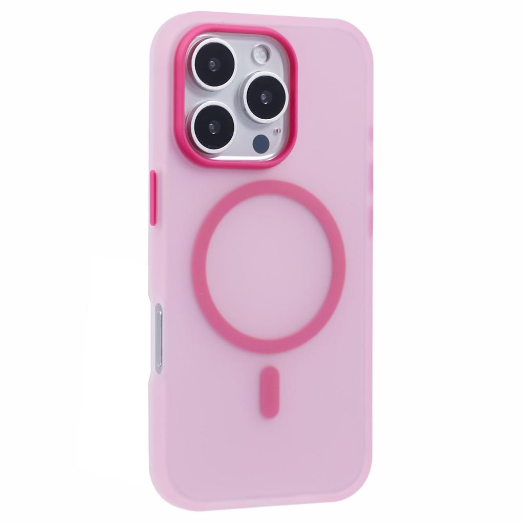 For iPhone 13 Pro Max Case Compatible with MagSafe TPU Translucent Back Phone Cover