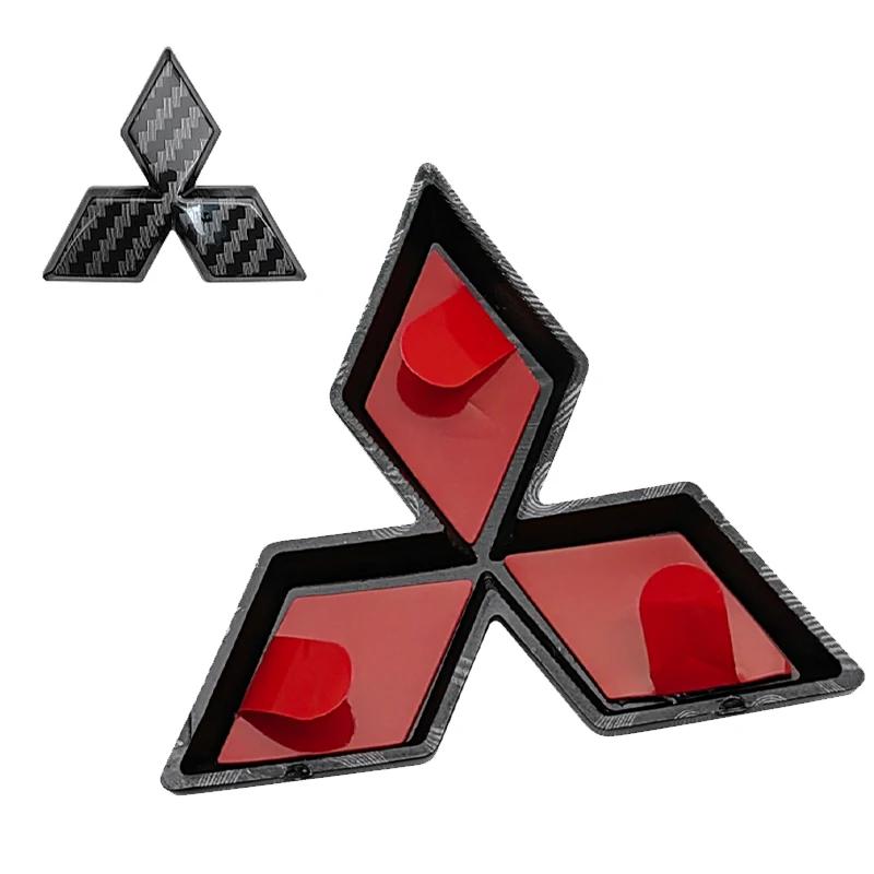 ABS Car Steering Wheel Center Emblem Overlay Cover for Mitsubishi Logo Lancer Pajero ASX Eclipse Cross Outlander Ralliart GJ3