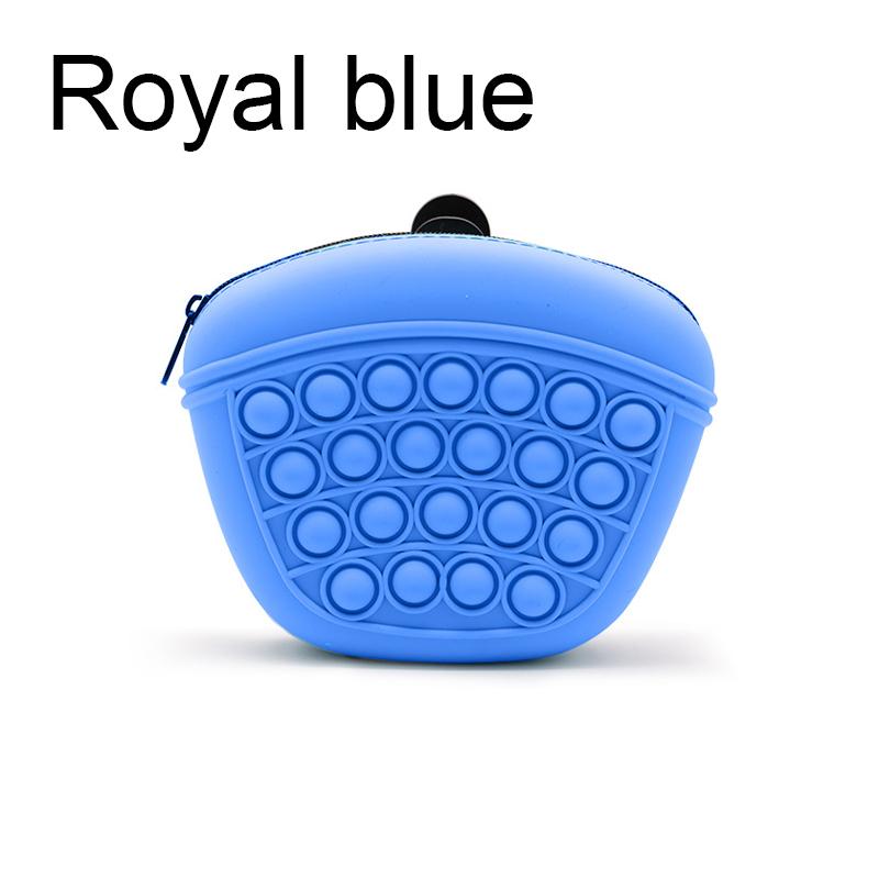 Silicone Pet Training Waist Bag, Outdoor Portable Dog Food Snack Pouch Waterproof Feeding Storage Bag For Dog Walking Training