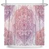 Tenda Doccia Meditazione Giapponese Zen Spa Loto Pietre di Basalto Olio Essenziale Candele Profumate Bambù Acqua Arredamento Casa Set Impermeabile