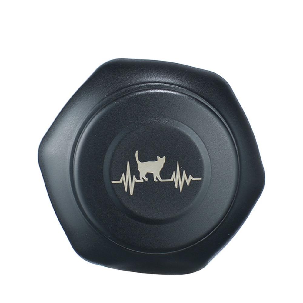 Stainless Steel Pet Memorial Ash Urn Sealed Jar Black Cat Funeral Keepsake Moisture-Proof Dog Cremation Urn Home Memorial
