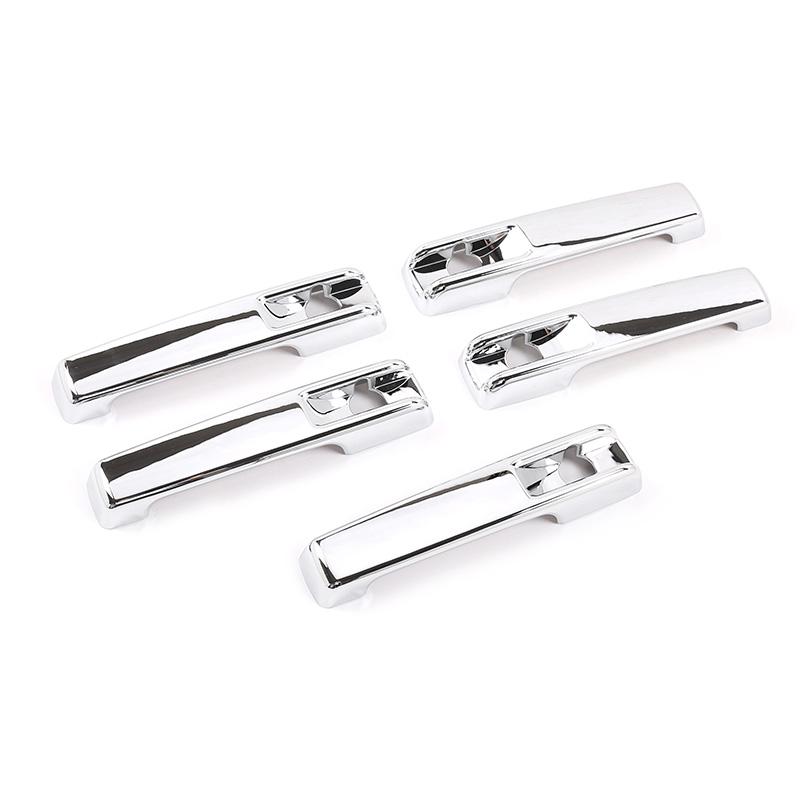 5 Pcs ABS Auto Outer Door Handle Cover For Mercedes Benz G Class W463 W464 W465 G65 G55 G63 G500 G550 G350 2004-2025