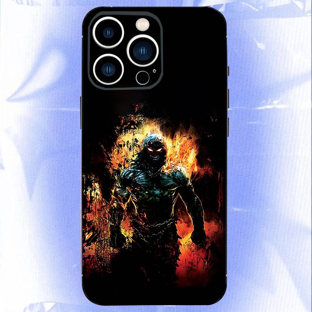 ROCK D-Disturbed Band Phone Case For iPhone 17,16,15,14,13,12,11,Pro,XS,Max,XR,Plus,E,SE4,Mini Black Soft Cover
