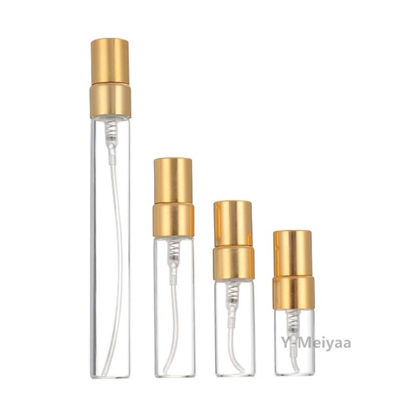 

Оптом 50 шт. 2 мл 3 мл 5 мл 10 мл Золотые пробники Тонкие стеклянные флаконы Мини пустая косметическая бутылочка Флакон для духов Стеклянный флакон со спреем 50pcs 2ML золотой