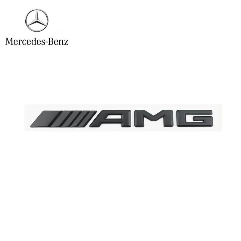 

Car Sticker 3D ABS Car Rear Trunk Badge Decal Letters Sticker For Mercedes Benz AMG A B C E G CLA C63 C63S E53 GT SLK W176 W205 чорний
