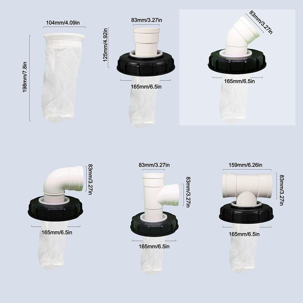 T-kus/Přímá hlava/Koleno/Vertikální IBC Tonový sud Fitinky Plastové víčko