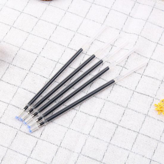 20Pcs Gel Pen Refills Wear-resistant Super-smooth Plastic Ink Needle Tubing 0.5mm Penpoint Refills for Office