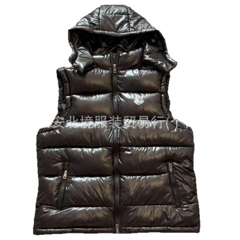 Unisex Detachable Hooded Puffer Vest Waterproof Lightweight Winter Jacket Youth Daily Wear