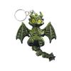 Unique 3D Printed Western Dragon Toy Keychain With Movable Joints For Play And Display Keyring Accessories