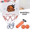 Kids Basketball Hoop And Backboard Set,wall Mounted With Net Ball And Pump Portable Indoor Sport Toys For Kids
