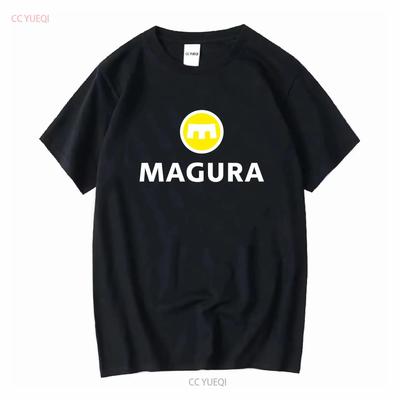 Magura Brzda Logo Pánské Černé Tričko Velikost S 5XL dlouhý nebo krátký rukáv vintage Vyprané Stylové Měkké s grafikou Lehce Pružné