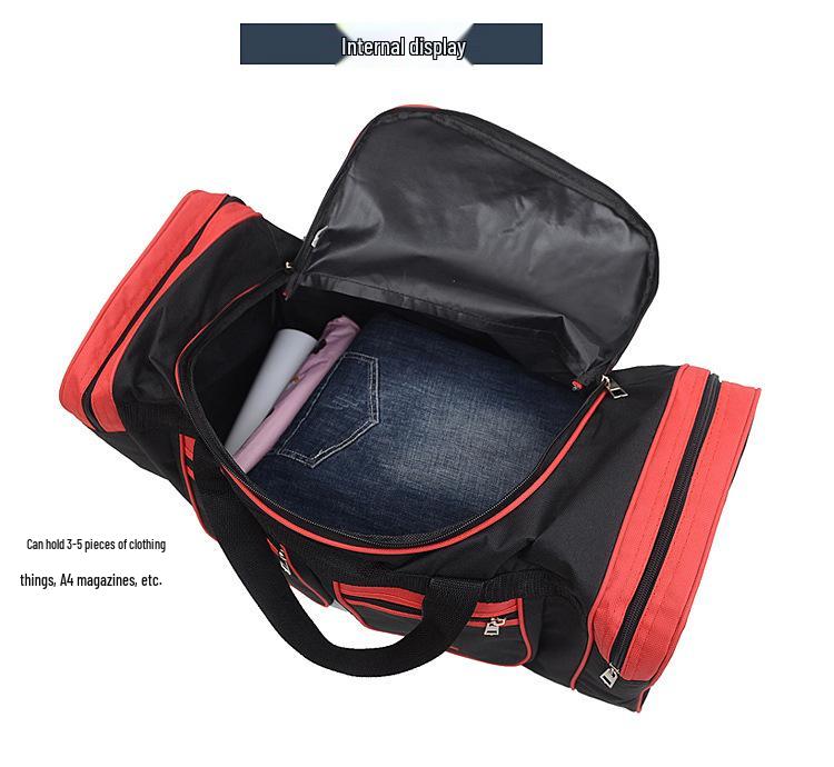 Extra-Large Capacity Travel Bag: Unisex Fashionable Hand Luggage for Short Trips and Workouts