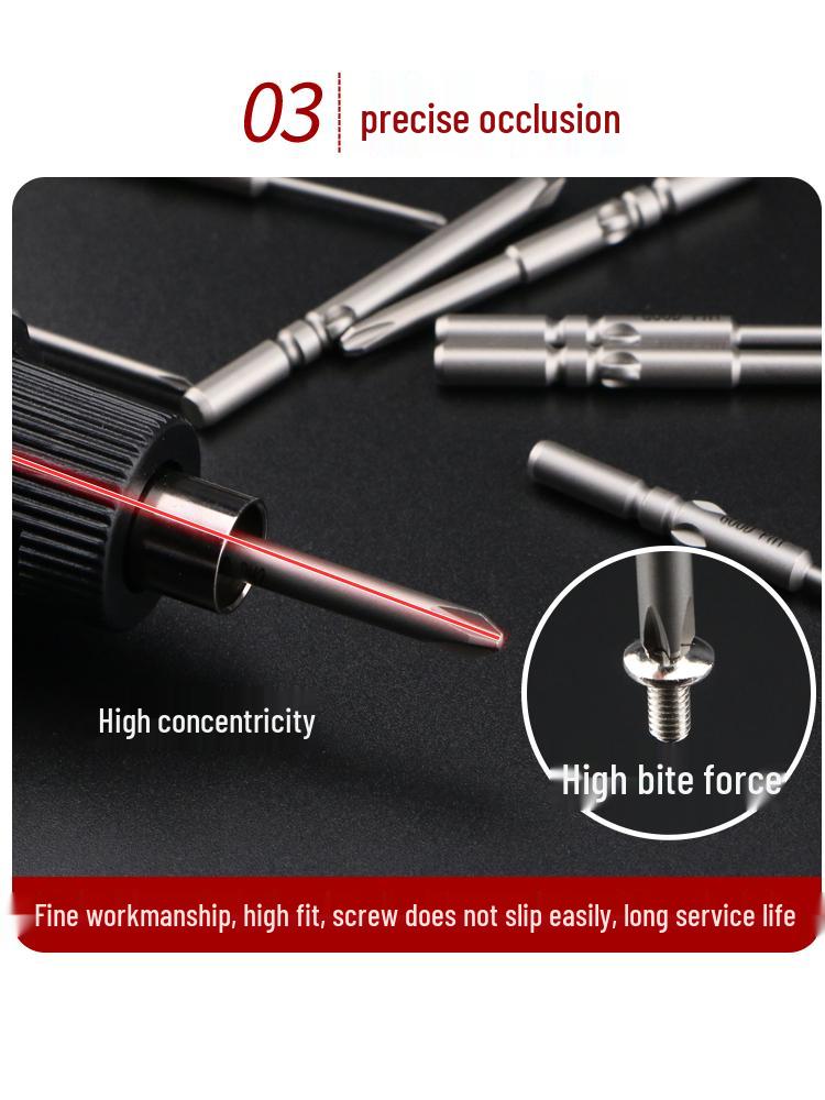 GOOD801 Electric Phillips Head Screwdriver Bit, 5mm Shank, 3mm Magnetic, 60mm Length