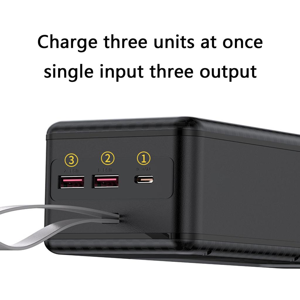 Small 21x18650 Battery Organizers DIY Power Box with Fast Charge Support for Multiple Devices Convenient to Use