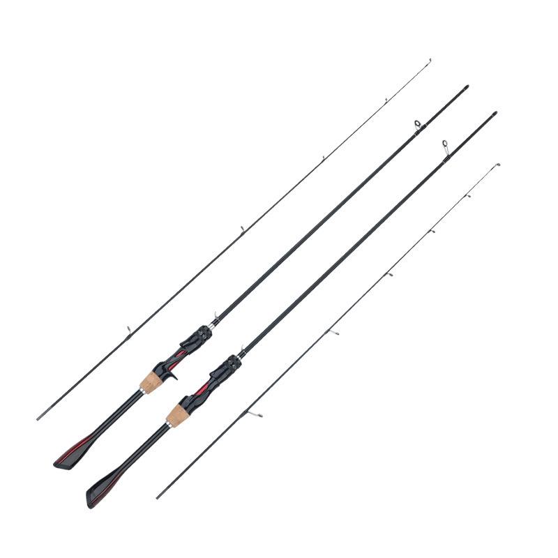 Complete Beginner's Micro Tin Can Lure & Long Cast Spinning Rod Set with Double Rocker Arm Spinning Wheel.