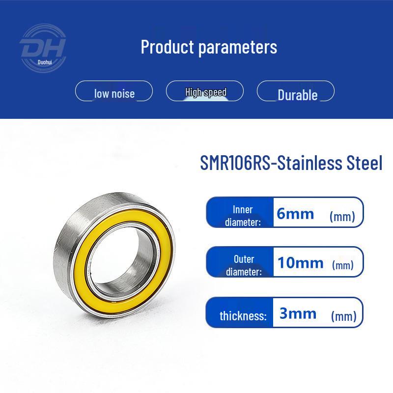 Rust-Proof Stainless Steel Miniature Pulley with Deep Groove Ball Bearing - Anti-Corrosion Gyroscope Ornament Accessory