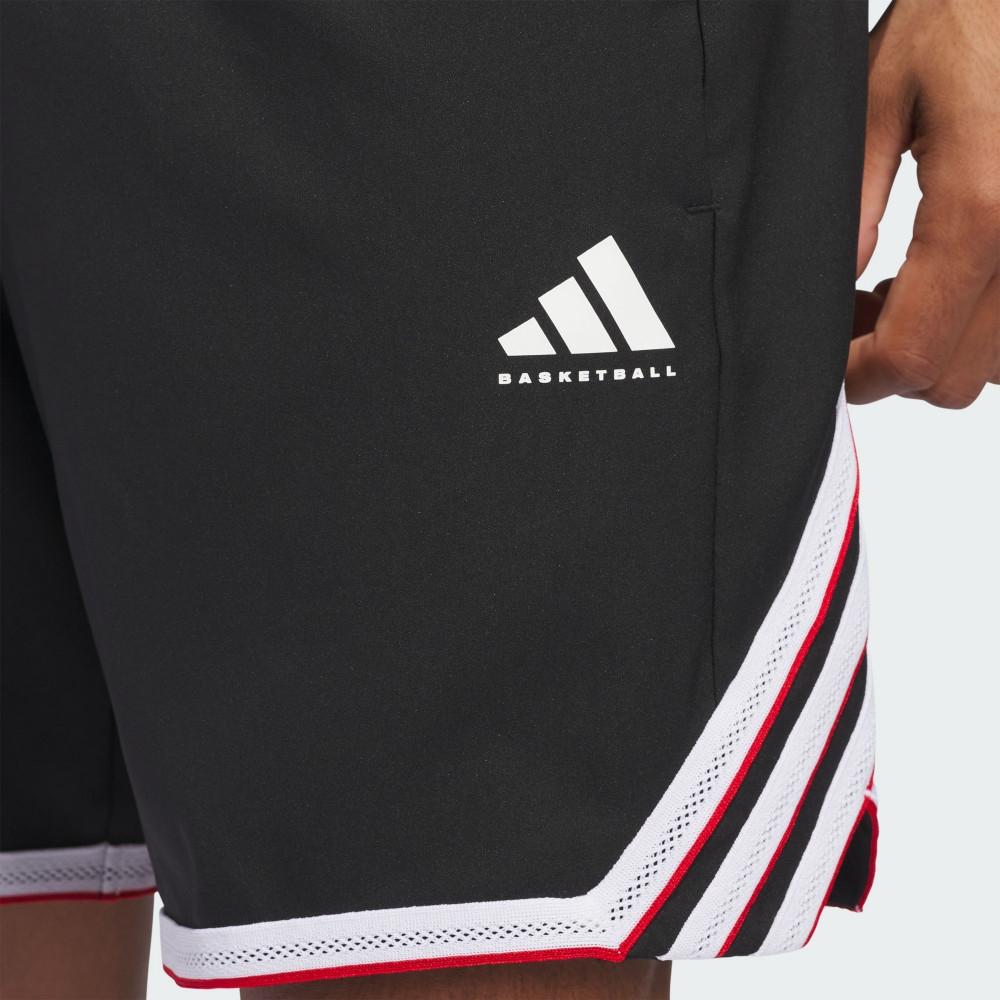 Adidas Logo Comfortable Fashion Sports Shorts Men Shorts Black JN0327