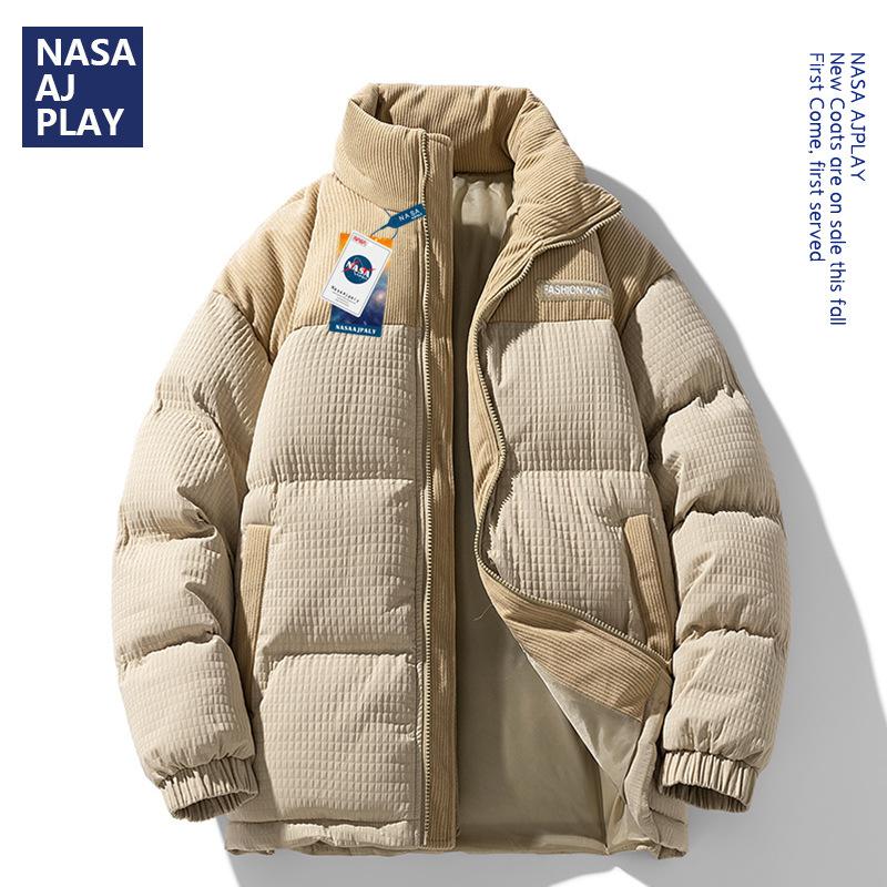 Stand-up collar boys thermal cotton-padded clothes men's jackets autumn and winter new cotton clothes cold-resistant winter bread clothes