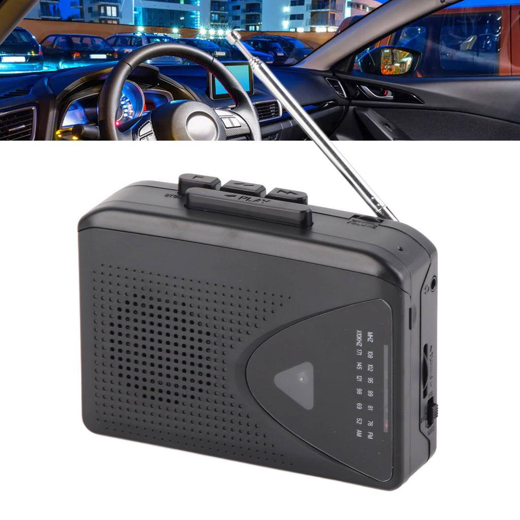 Cassette Player Tape Player Portable Cassette Player Classic  Multifunction Supports AM FM Radio Stereo Compact Tape Player