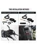 Waterproof Motorcycle USB Charger SAE Quick Disconnector Charger Port Adapter Kit with Mounting Bracket for Phone