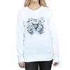 Disney Womens/Ladies Nightmare Before Christmas Paint Spray Carers Sweatshirt