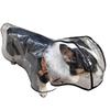 Eco-Friendly Thickened Transparent Dog Raincoat for Small and Medium Breeds