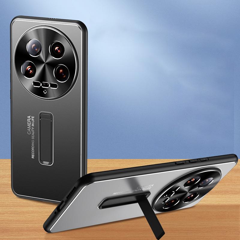 For Xiaomi 14 Ultra Case with Hidden Kickstand Hard PC Shockproof Phone Cover