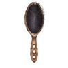 Tortoise W Air Brush Nano Silver Wood Handle Soft Brown Cushion High Quality Pig Hair YS-120CS1