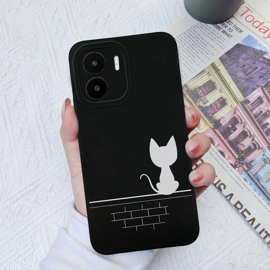 New Cases For Xiaomi Redmi A1 Plus A2 Plus Liquid Silicone Shockproof Phone Cover For Redmi A 1 A1+ Plus A 2 A2Plus Coque Funda