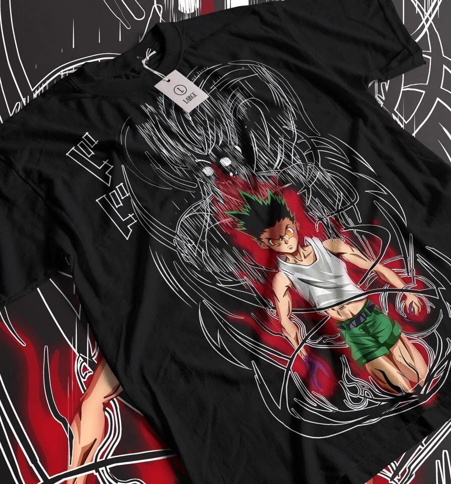 Gon Tshirt Hisoka Hunter X Hunter Unisexga Strip Gift Exclusive Shirt All Size S