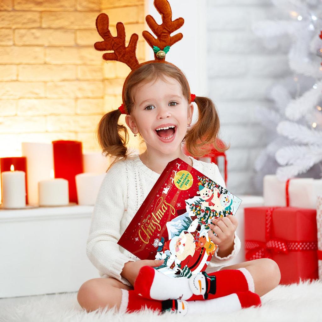 Christmas Advent Bracelet 24 Days DIY Crafting Set Advent Countdown Calendar Jewelry For Girls Adults Collectors Family