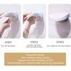 Plastic Shower Foot Rest Portable Bathtub Stool Step Aid Grip Holder Suitable for Cutting Nails Brushing Shoes